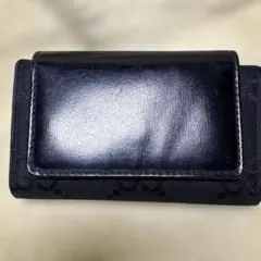 GUCCI GG柄 ナイロン キーケース 6連 ブラックのサムネイル