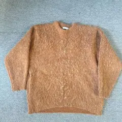 FREAK'S STORE オレンジ ニット/セーター モヘアニット