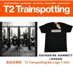 新品 T2 トレインスポッティング ロゴTシャツ キャサリンハムネットロンドンのサムネイル