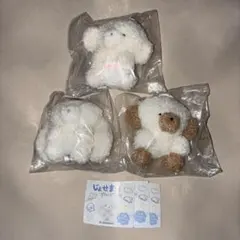 じょせまる　ぬいぐるみ ガチャガチャ　3個セット
