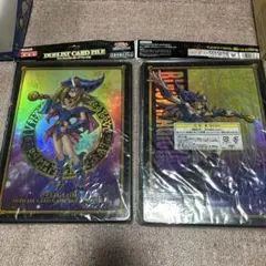 遊戯王　デュエリストカードファイル　ブラックマジシャンガール➕プロテクターセット