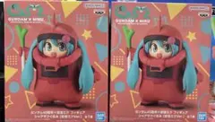 ガンダム45周年 初音ミク シャアザクぐるみ フィギュア