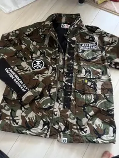 A BATHING APE ナイロンジャケット 迷彩カモ柄 Sサイズ - メルカリ