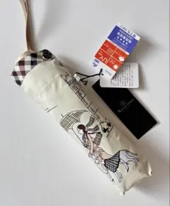 【新品】アクアスキュータム　日傘　JAL 晴雨兼用　折りたたみ傘　飛行機のサムネイル