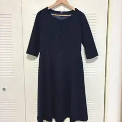 マタニティフォーマルワンピース M 9号 授乳口 お宮参り 結婚式 卒業式