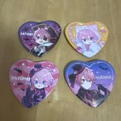 さとみくん缶バッジセット