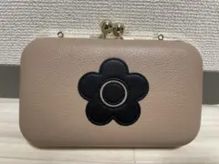 新品 マリークワント がま口ショルダーバッグ