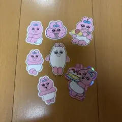 おぱんちゅうさぎ ステッカー など 7枚セット