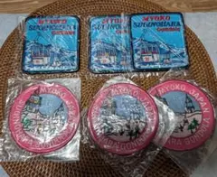 妙高スキー場.妙高杉原スキー場ゴンドラワッペン.6枚まとめ.おまけ富良野