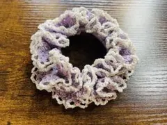 かぎ針編みシュシュ