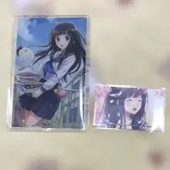 くじ引き堂 氷菓 千反田える アクスタ ステッカー