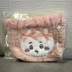 ちいかわ ツイードティッシュポーチ（ちいかわリボン）のサムネイル