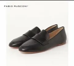 ファビオルスコーニ FABIORUSCONI ポインテッドトゥサケットローファー