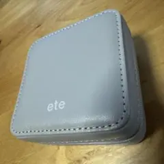 ete ジュエリーケース グレー 箱付き