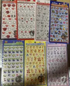 【国内正規品】ボンボンドロップシールmini ディズニー ミニ ７枚