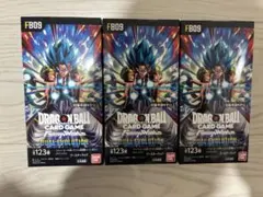 ドラゴンボール　フュージョンワールドブースターパック 3box 未開封