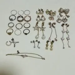 アクセサリー25点まとめ売り　ピアス　リング　ブレスレット　韓国