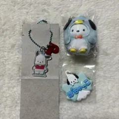 ポチャッコ　キーホルダー　メルヘン工房　ちびっとも　3点セット