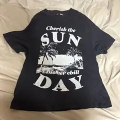 Ｈ&M DIVIDED Tシャツ グレー　ブラック　レディース　XS