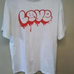 SANTASTIC! LOVE グラフィティ Tシャツ XXL ホワイトのサムネイル