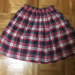 値下げしました！　チェックスカート　エヘカソポのサムネイル