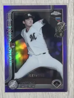 一條力真 Topps Chrome 2025 千葉ロッテマリーンズ