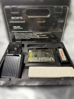 ジャンク品 SONY WALKMAN WM-504 カセットプレーヤーのサムネイル