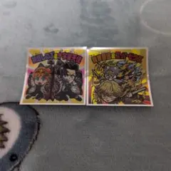 鬼滅の刃マン　胡蝶しのぶ ＆十字架天使 　我妻善逸&スーパーゼウス　シール