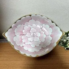 有田焼⭐︎文山窯⭐︎プラチナ牡丹⭐︎ブルー＆ピンク楕円皿（大）2客　カレー皿新品未使用 2026年最新】文山窯 有田焼の人気アイテム - メルカリ
