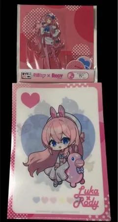 タイトーくじ 初音ミク×RODY 巡音ルカ F賞 クリアスタンドJ賞 セット