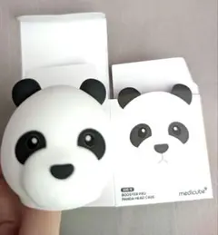 新品❣️メディキューブ ブースタープロ (ブラック) パンダキャップ付き MEDICUBE メディキューブ AGE-Rブースタープロ ブラック 美顔器 - 最