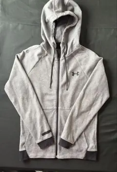 Under Armour グレー フルジップパーカー MD