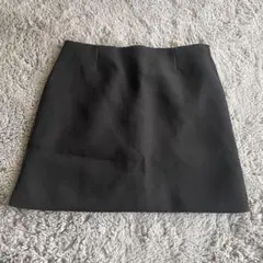 【SHEIN シーイン】ブラック シンプル 台形 タイトミニスカート