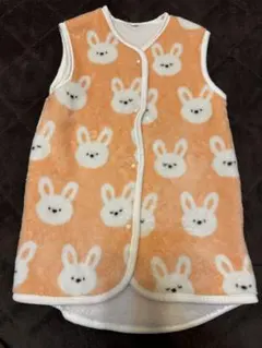 冬用　うさぎ柄 スリーパー　90〜100