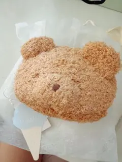 ジェラートピケ くま　ミニポーチ