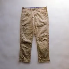 【ビームス】チノパン SKINNY クロップド ベージュ Sサイズ カジュアル