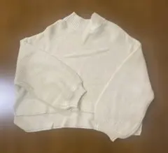 CLASSICAL EL アイボリー クロップドニット