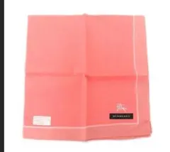 BURBERRY ハンカチ　新品未使用 ピンク系 バーバリー 新品
