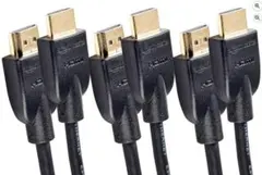 Amazonベーシック HDMI ケーブル ハイスピード 4K 1.8m 3個