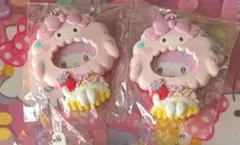 サンリオいちご新聞50周年記念 フォトバッジ付きマスコット