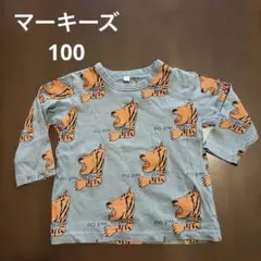 MARKEY'S / 総柄ロンT 100