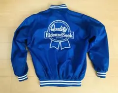 bones Hideandseek スタジャン L ブルー/ホワイト bones Hideandseek スタジャン L ブルー/ホワイト Hideandseek