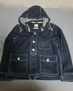 バックナンバー　BACK NUMBER デニム フーデッドジャケットM
