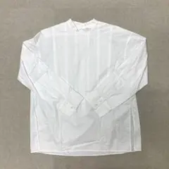 新品❤️ NANO universe シャツ　長袖　ホワイト　Lサイズ　レディースのサムネイル