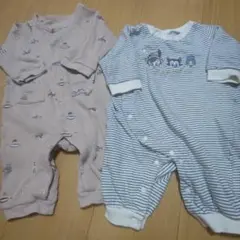 アプレレクール Cottoli ピノキオ ロンパース2点セット 70cm