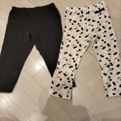 記名なしBREEZE レギンス 120cm　西松屋レギンス130cmセット