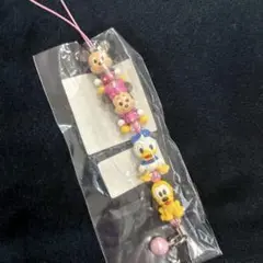 ディズニーストアミッキーミニードナルドプルート 4連キーホルダー 