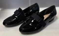 【新品未使用】Palsrouge パルスルージュ エナメルパンプス 25.0 黒