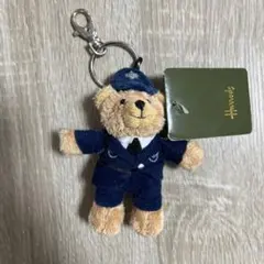 【サスケ様専用】Harrods テディベア キーホルダー 警察官のサムネイル