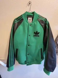 adidas originals ボンバージャケット グリーン/ブラック